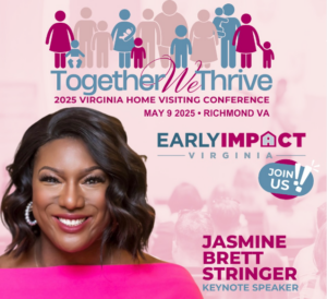 Flyer for Conference with picture of keynote speaker Jasmine Stringer