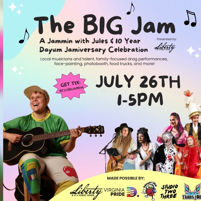 The BIG Jam celebration, July 26th 1-5pm