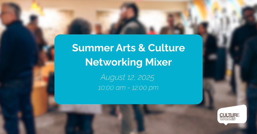 Summer Arts and Culture Networking Banner