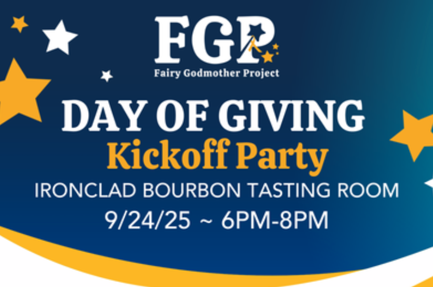 Fairy Godmother Project Kickoff Event Graphic
