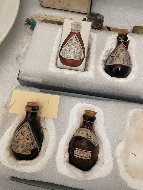 Archival view of The Valentines Meat Juice, a historic Richmond health tonic.